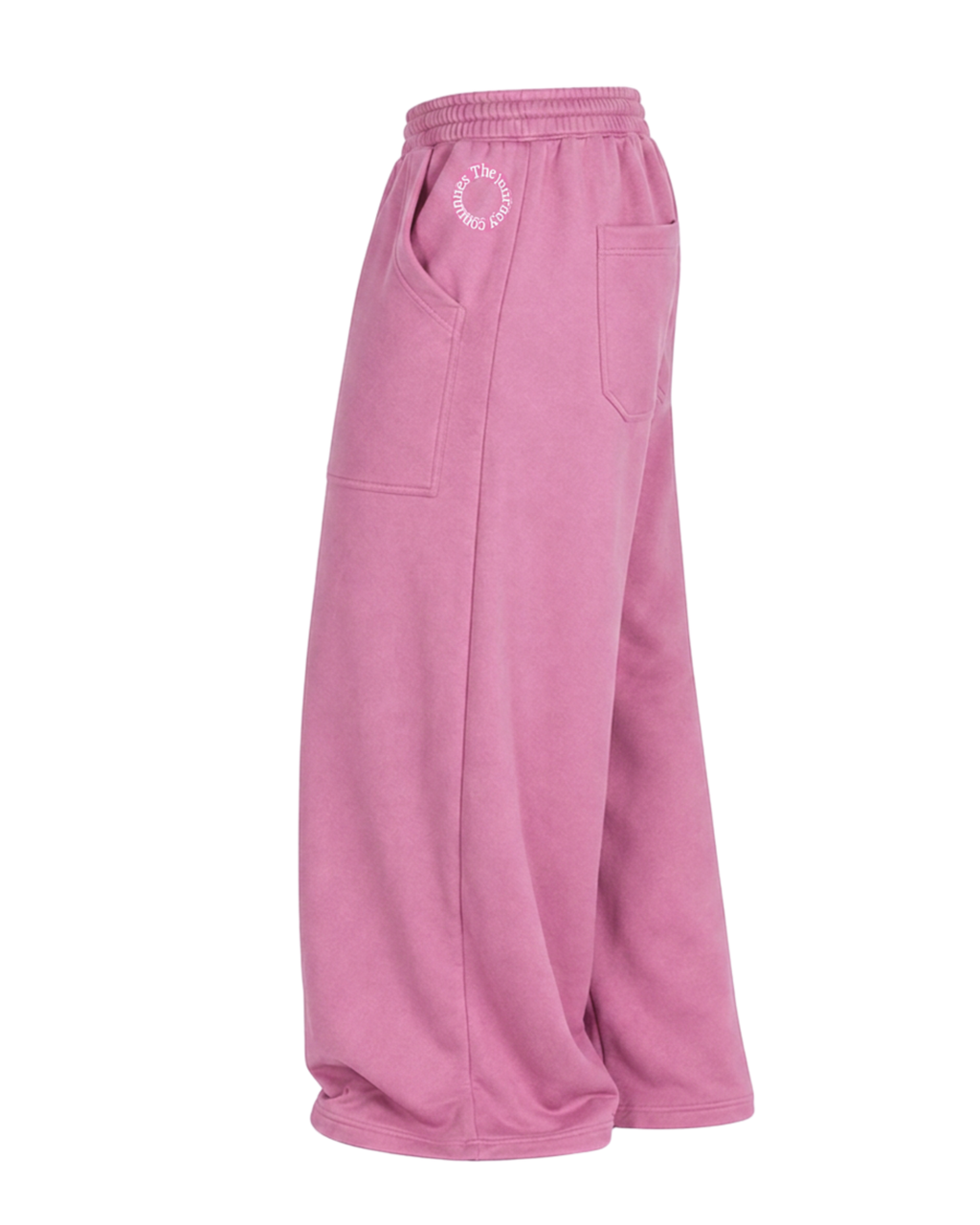 Wide Sweatpants with Front Utility Pocket
