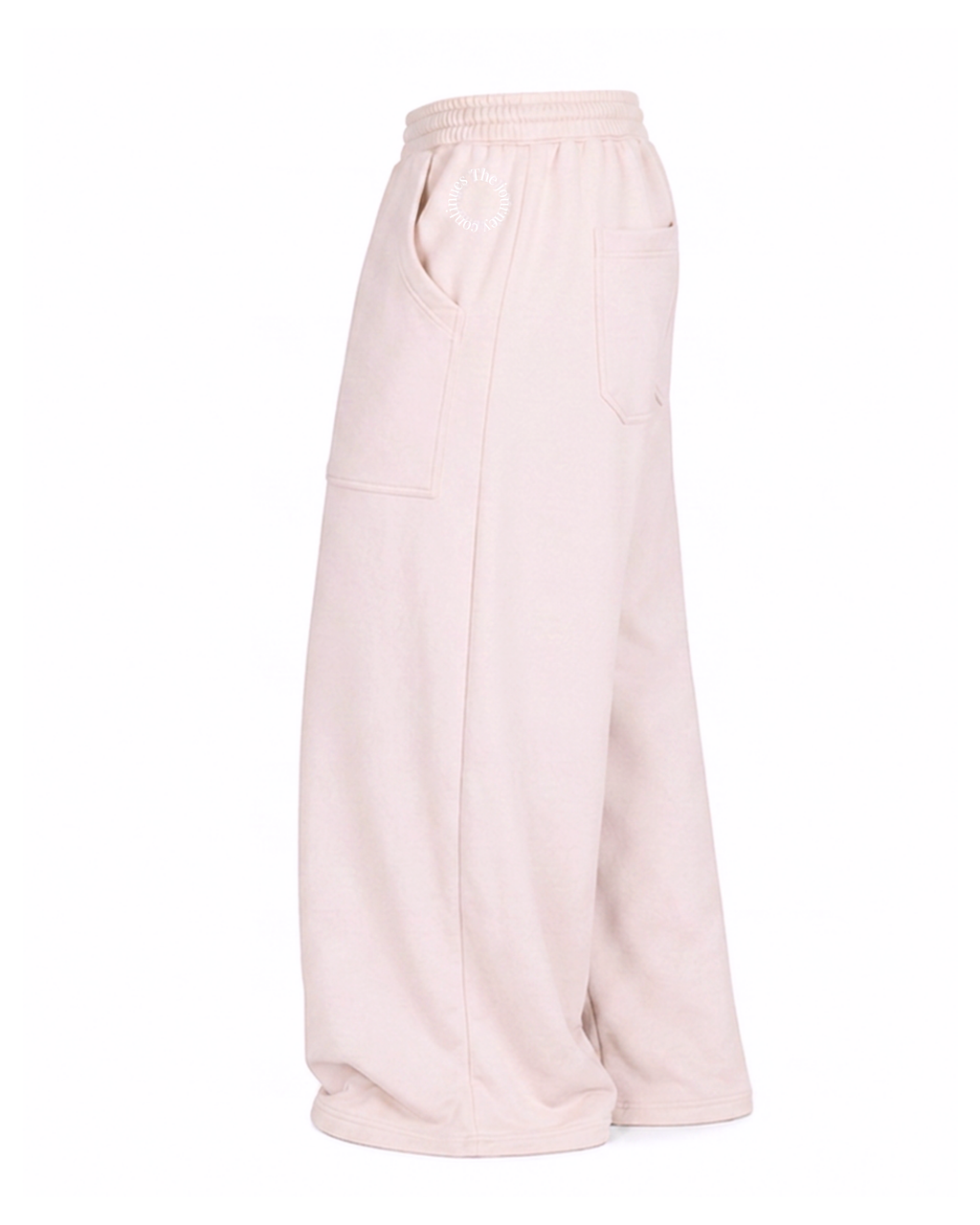 Wide Sweatpants with Front Utility Pocket