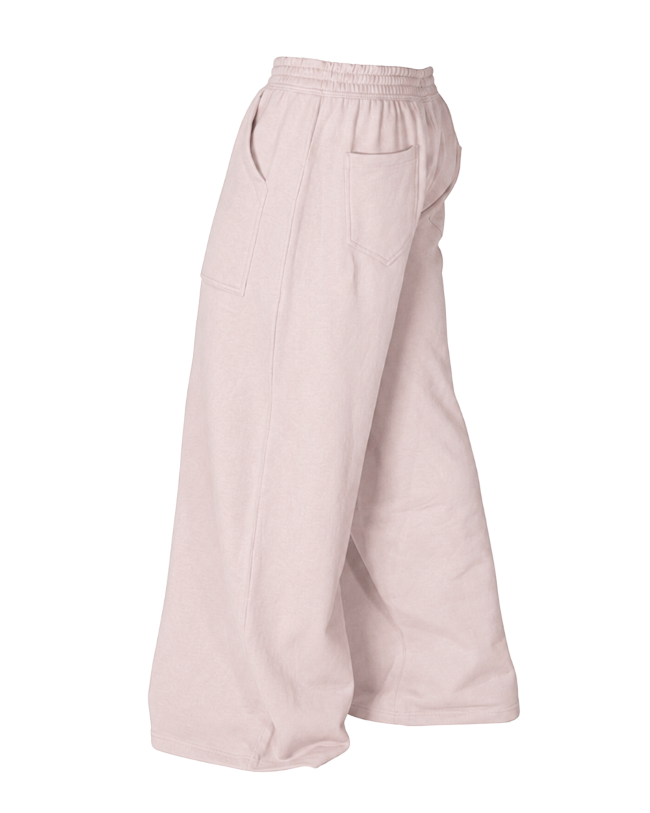 Wide Sweatpants with Front Utility Pocket