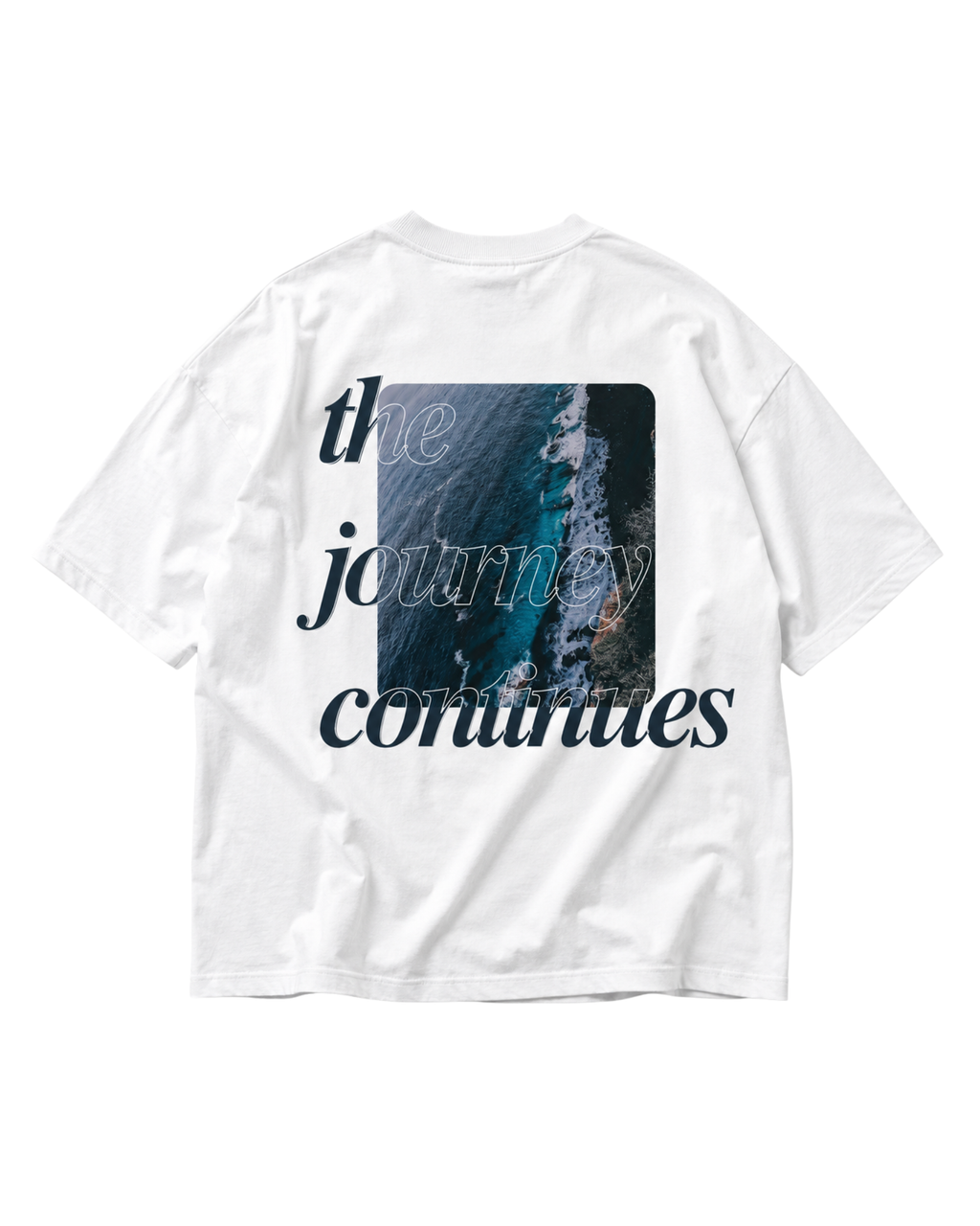 Ocean Box Fit Tee
