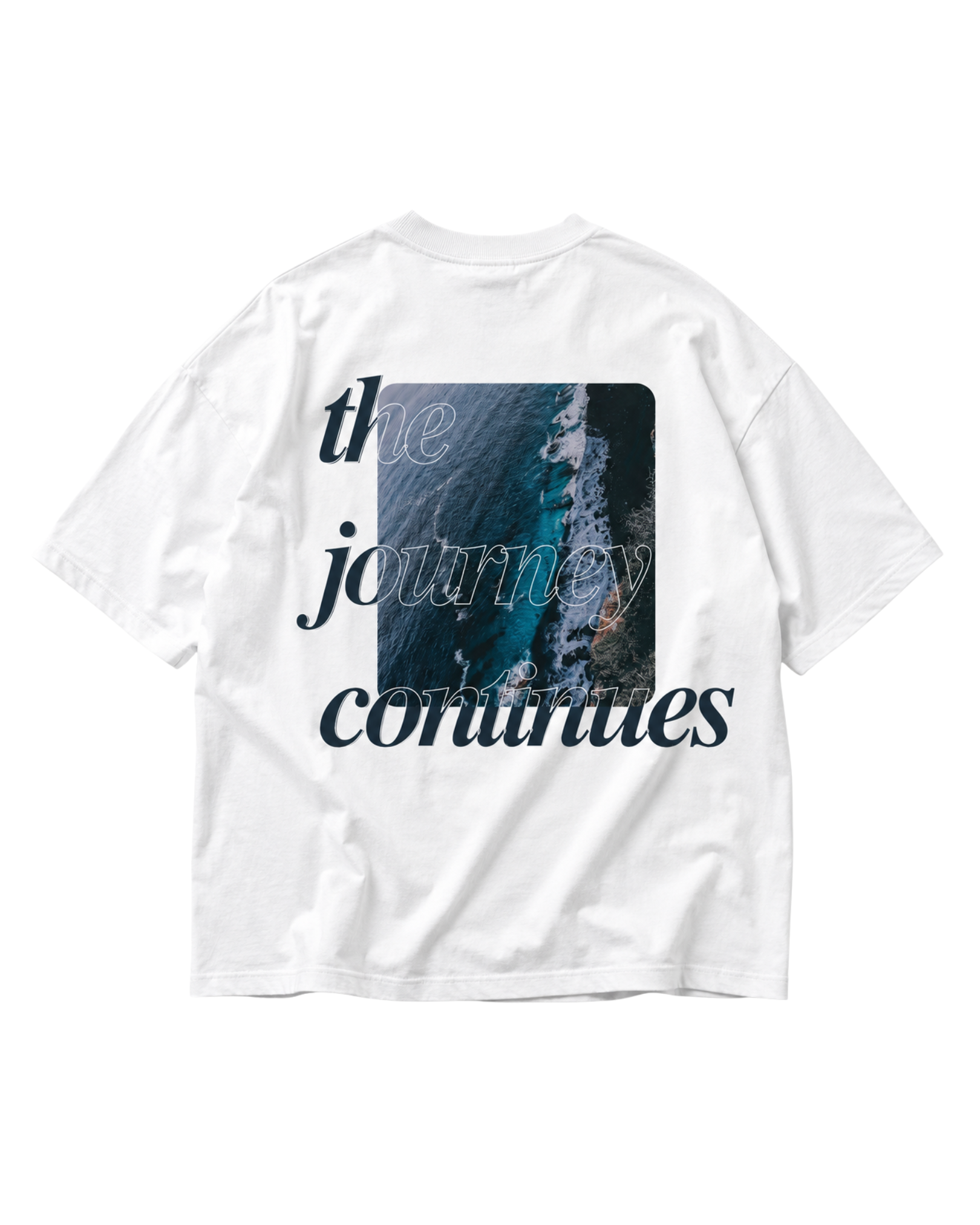 Ocean Box Fit Tee