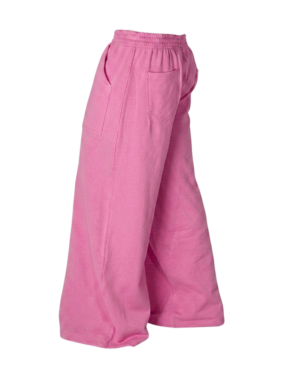 Wide Sweatpants with Front Utility Pocket